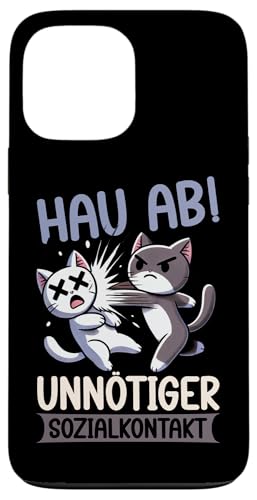 Hau Ab Unnötiger Sozialkontakt Katze Anime Katzenliebhaber Hülle für iPhone 13 Pro Max Hau Ab Unnötiger Sozialkontakt Katze Anime Katzenliebhaber Hülle für iPhone 13 Pro Max von Katze Tier Lustiger Sarkasmus Sarkastische Sprüche