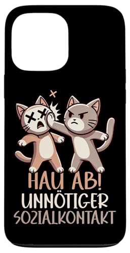 Hau Ab Unnötiger Sozialkontakt Katze Anime Katzenliebhaber Hülle für iPhone 13 Pro Max Hau Ab Unnötiger Sozialkontakt Katze Anime Katzenliebhaber Hülle für iPhone 13 Pro Max von Katze Tier Lustiger Sarkasmus Sarkastische Sprüche