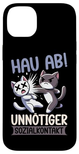 Hau Ab Unnötiger Sozialkontakt Katze Anime Katzenliebhaber Hülle für iPhone 14 Plus Hau Ab Unnötiger Sozialkontakt Katze Anime Katzenliebhaber Hülle für iPhone 14 Plus von Katze Tier Lustiger Sarkasmus Sarkastische Sprüche