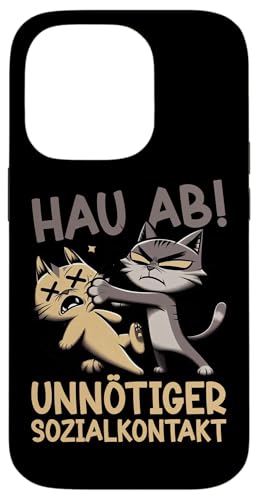 Hau Ab Unnötiger Sozialkontakt Katze Anime Katzenliebhaber Hülle für iPhone 14 Pro Hau Ab Unnötiger Sozialkontakt Katze Anime Katzenliebhaber Hülle für iPhone 14 Pro von Katze Tier Lustiger Sarkasmus Sarkastische Sprüche