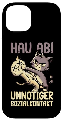 Hau Ab Unnötiger Sozialkontakt Katze Anime Katzenliebhaber Hülle für iPhone 14 Hau Ab Unnötiger Sozialkontakt Katze Anime Katzenliebhaber Hülle für iPhone 14 von Katze Tier Lustiger Sarkasmus Sarkastische Sprüche