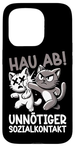 Hau Ab Unnötiger Sozialkontakt Katze Anime Katzenliebhaber Hülle für iPhone 15 Pro Hau Ab Unnötiger Sozialkontakt Katze Anime Katzenliebhaber Hülle für iPhone 15 Pro von Katze Tier Lustiger Sarkasmus Sarkastische Sprüche
