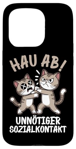 Hau Ab Unnötiger Sozialkontakt Katze Anime Katzenliebhaber Hülle für iPhone 15 Pro Hau Ab Unnötiger Sozialkontakt Katze Anime Katzenliebhaber Hülle für iPhone 15 Pro von Katze Tier Lustiger Sarkasmus Sarkastische Sprüche