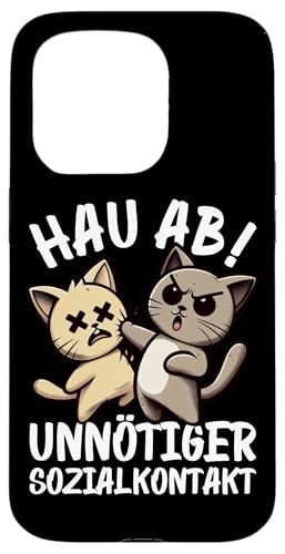 Hau Ab Unnötiger Sozialkontakt Katze Anime Katzenliebhaber Hülle für iPhone 15 Pro Hau Ab Unnötiger Sozialkontakt Katze Anime Katzenliebhaber Hülle für iPhone 15 Pro von Katze Tier Lustiger Sarkasmus Sarkastische Sprüche