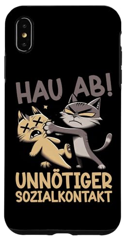 Hau Ab Unnötiger Sozialkontakt Katze Anime Katzenliebhaber Hülle für iPhone XS Max Hau Ab Unnötiger Sozialkontakt Katze Anime Katzenliebhaber Hülle für iPhone XS Max von Katze Tier Lustiger Sarkasmus Sarkastische Sprüche