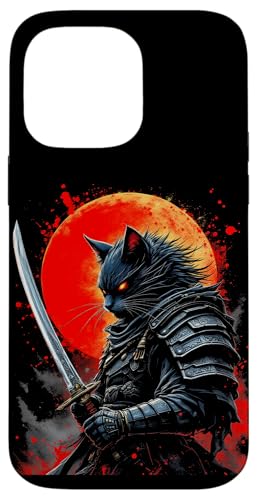 Katzen Krieger Samurai Samurai Mond Hülle für iPhone 14 Pro Max Katzen Krieger Samurai Samurai Mond Hülle für iPhone 14 Pro Max von Katzen Krieger Samurai Samurai Mond Designs