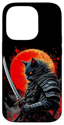 Katzen Krieger Samurai Samurai Mond Hülle für iPhone 14 Pro Katzen Krieger Samurai Samurai Mond Hülle für iPhone 14 Pro von Katzen Krieger Samurai Samurai Mond Designs