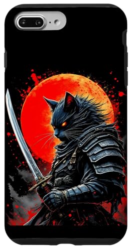 Katzen Krieger Samurai Samurai Mond Hülle für iPhone 7 Plus/8 Plus Katzen Krieger Samurai Samurai Mond Hülle für iPhone 7 Plus/8 Plus von Katzen Krieger Samurai Samurai Mond Designs