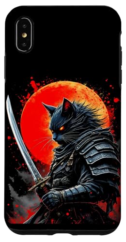 Katzen Krieger Samurai Samurai Mond Hülle für iPhone XS Max Katzen Krieger Samurai Samurai Mond Hülle für iPhone XS Max von Katzen Krieger Samurai Samurai Mond Designs