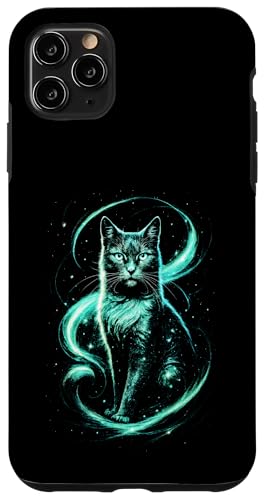 Süße Katze Babykatze Fantasy Kunst Katzenmuster Hülle für iPhone 11 Pro Max von Katzenmotiv