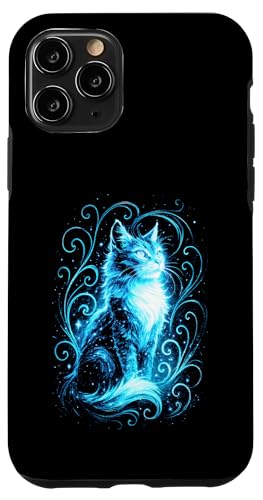 Süße Katze Babykatze Fantasy Kunst Katzenmuster Hülle für iPhone 11 Pro von Katzenmotiv