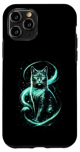 Süße Katze Babykatze Fantasy Kunst Katzenmuster Hülle für iPhone 11 Pro von Katzenmotiv
