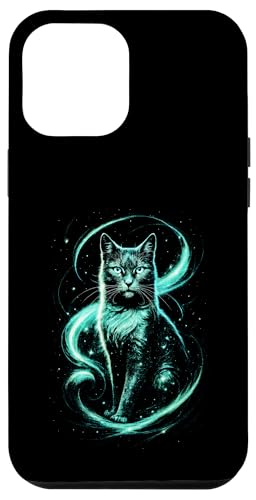 Süße Katze Babykatze Fantasy Kunst Katzenmuster Hülle für iPhone 12 Pro Max von Katzenmotiv