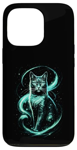 Süße Katze Babykatze Fantasy Kunst Katzenmuster Hülle für iPhone 13 Pro von Katzenmotiv