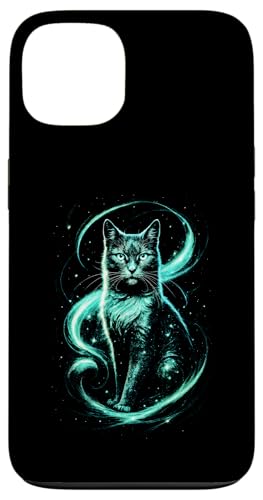 Süße Katze Babykatze Fantasy Kunst Katzenmuster Hülle für iPhone 13 von Katzenmotiv