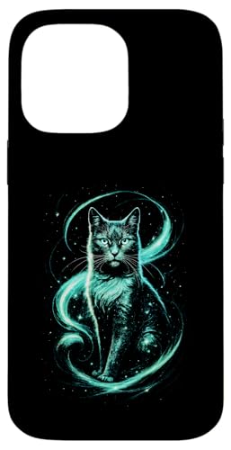 Süße Katze Babykatze Fantasy Kunst Katzenmuster Hülle für iPhone 14 Pro Max von Katzenmotiv