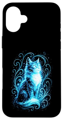 Süße Katze Babykatze Fantasy Kunst Katzenmuster Hülle für iPhone 16 Plus von Katzenmotiv