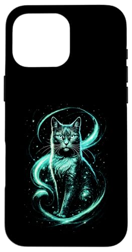 Süße Katze Babykatze Fantasy Kunst Katzenmuster Hülle für iPhone 16 Pro Max von Katzenmotiv