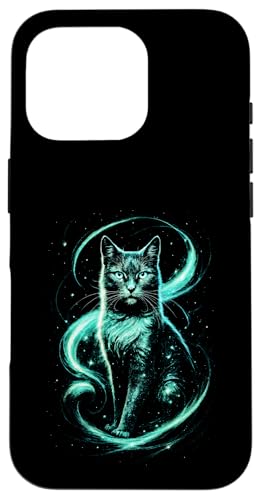 Süße Katze Babykatze Fantasy Kunst Katzenmuster Hülle für iPhone 16 Pro von Katzenmotiv