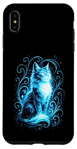 Süße Katze Babykatze Fantasy Kunst Katzenmuster Hülle für iPhone XS Max von Katzenmotiv