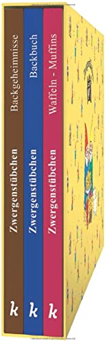 Zwergenstübchen-Schuber: 3 Backbücher in einer Sammelbox: Backgeheimnisse, Backbuch, Feine Waffeln - Tolle Muffins (Zwergenstübchen - Backbücher und Kochbücher für Kinder, Eltern, Familien) von Kaufmann Ernst Vlg GmbH