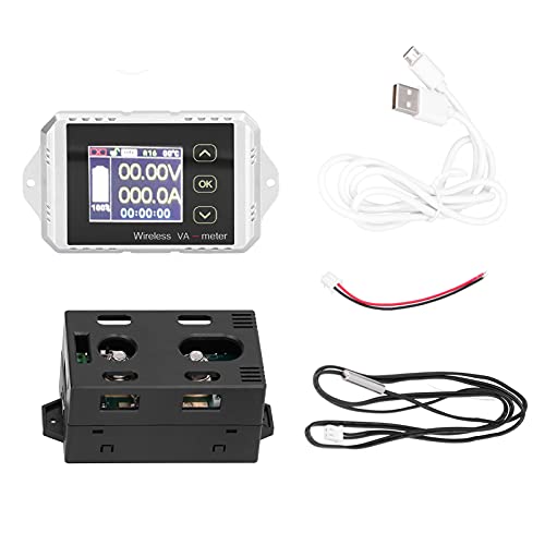 Kaufpart Coulomb-Zähler, Ersatz-VAT-1050 Stromspannungsmesser Batteriekapazitätstester mit Farbdisplay von Kaufpart