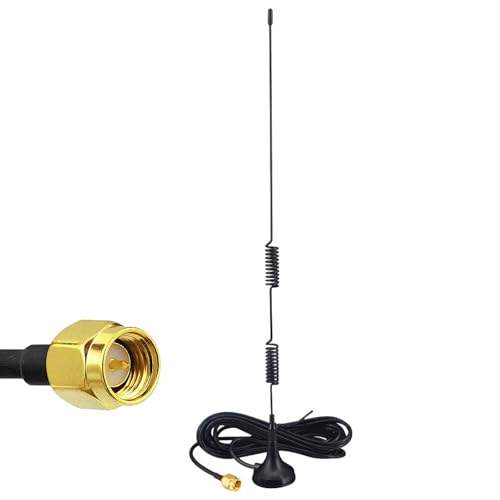 Kaunosta SDR Funkantenne 1090Mhz Antenne 6DBi SMA Stecker Magnetische Basis für RTL-SDR Raspberry Pi Flugzeug FPV DVB-T ADS-B Empfänger Software Defined Radio Receiver USB Dongle Tuner Receiver Kaunosta SDR Funkantenne 1090Mhz Antenne 6DBi SMA Stecker Magnetische Basis für RTL-SDR Raspberry Pi Flugzeug FPV DVB-T ADS-B Empfänger Software Defined Radio Receiver USB Dongle Tuner Receiver von Kaunosta