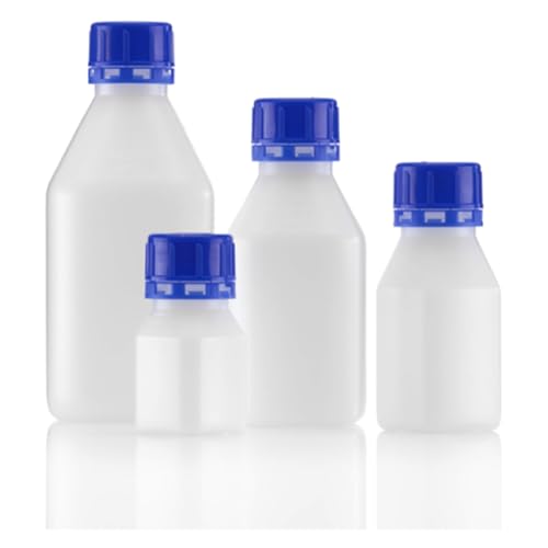 Kautex Serie 310 HDPE SafeGrip Rechteckig Enghalsflaschen ohne Verschluss, 50mL Kapazität, Natur, 850 Stück Kautex Serie 310 HDPE SafeGrip Rechteckig Enghalsflaschen ohne Verschluss, 50mL Kapazität, Natur, 850 Stück von Kautex