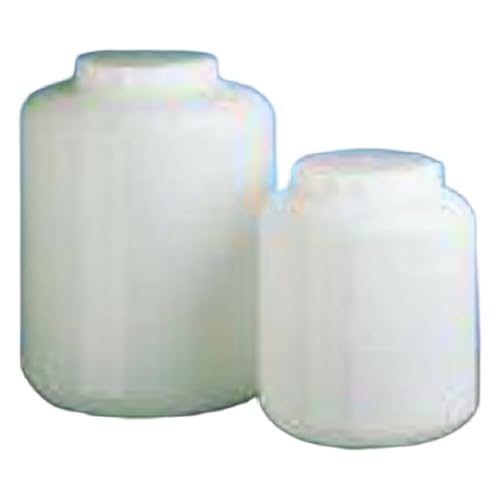 Kautex Serie 357 HDPE Vielkantig Vielzweckbehälter mit Verschluss, 10000mL Kapazität, Natur von Kautex