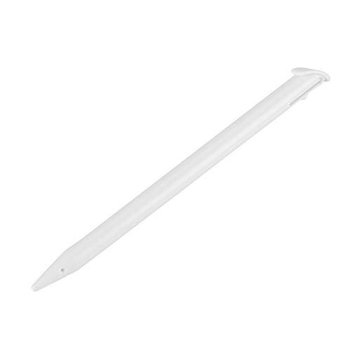 10 Stück Stylus Tragbarer Touchscreen-Stift NEU 3DSXL Konsole Schwarz Weiß 10 Stück Packung (Weiß) von Kavolet