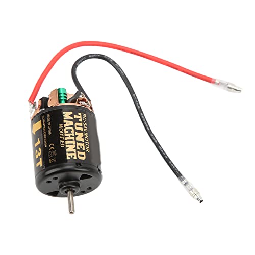 Hohe Qualität 13T 540 Pinselmotor für 1/10 RC -Auto Axial SCX10 90046, Zuverlässigkeit und Haltbarkeit, Einfache Installation, Geeignet für die Meisten RC -Rennwagen, Bestehend Hohe Qualität 13T 540 Pinselmotor für 1/10 RC -Auto Axial SCX10 90046, Zuverlässigkeit und Haltbarkeit, Einfache Installation, Geeignet für die Meisten RC -Rennwagen, Bestehend von Kavolet
