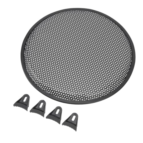 Kavolet 12 Zoll Eisen Lautsprecher Gitter Subwoofer Kreis Abdeckung Mesh Guard Auto RV Audio Protector von Kavolet