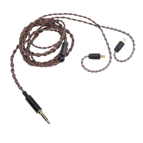 Kavolet Kopfhörer-Upgrade-Kabel, Klare Klangqualität, Geflochtener Draht, Vergoldeter Stecker, Sicherer Sitz für IE100 Pro, IE400 Pro, IE500 Pro-Ohrhörer, 1,1 M von Kavolet