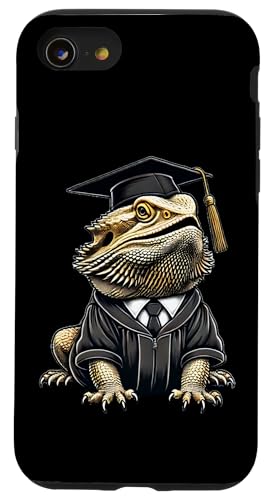 Cute Bearded Dragon Graduation Hülle für iPhone SE (2020) / 7 / 8 von Kawaii Bearded Dragon Graduation Apparel