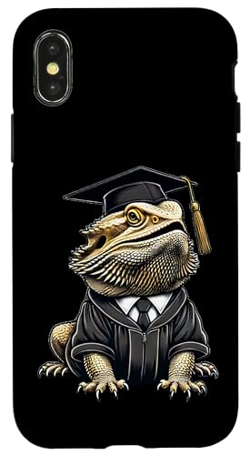 Cute Bearded Dragon Graduation Hülle für iPhone X/XS Cute Bearded Dragon Graduation Hülle für iPhone X/XS von Kawaii Bearded Dragon Graduation Apparel
