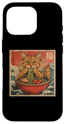 Kawaii Maine Coon Cat Eating Ramen Noodles Japanese Hülle für iPhone 16 Pro Kawaii Maine Coon Cat Eating Ramen Noodles Japanese Hülle für iPhone 16 Pro von Kawaii Cat Eating Ramen Noodles Apparel