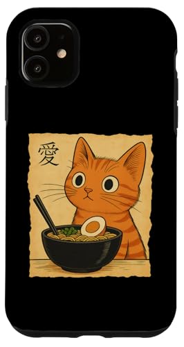 Kawaii Orange Cat Eating Ramen Noodles Japanese Hülle für iPhone 11 Kawaii Orange Cat Eating Ramen Noodles Japanese Hülle für iPhone 11 von Kawaii Cat Eating Ramen Noodles Apparel