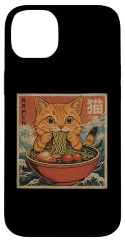 Kawaii Orange Cat Eating Ramen Noodles Japanese Hülle für iPhone 14 Plus Kawaii Orange Cat Eating Ramen Noodles Japanese Hülle für iPhone 14 Plus von Kawaii Cat Eating Ramen Noodles Apparel