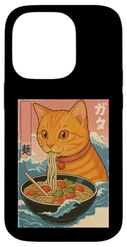 Kawaii Orange Cat Eating Ramen Noodles Japanese Hülle für iPhone 14 Pro Kawaii Orange Cat Eating Ramen Noodles Japanese Hülle für iPhone 14 Pro von Kawaii Cat Eating Ramen Noodles Apparel