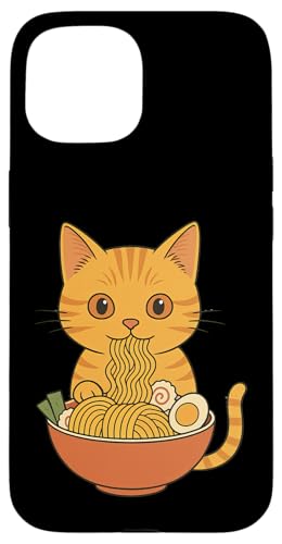 Kawaii Orange Cat Eating Ramen Noodles Japanese Hülle für iPhone 15 Kawaii Orange Cat Eating Ramen Noodles Japanese Hülle für iPhone 15 von Kawaii Cat Eating Ramen Noodles Apparel
