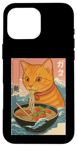 Kawaii Orange Cat Eating Ramen Noodles Japanese Hülle für iPhone 16 Pro Max Kawaii Orange Cat Eating Ramen Noodles Japanese Hülle für iPhone 16 Pro Max von Kawaii Cat Eating Ramen Noodles Apparel