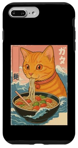 Kawaii Orange Cat Eating Ramen Noodles Japanese Hülle für iPhone 7 Plus/8 Plus Kawaii Orange Cat Eating Ramen Noodles Japanese Hülle für iPhone 7 Plus/8 Plus von Kawaii Cat Eating Ramen Noodles Apparel