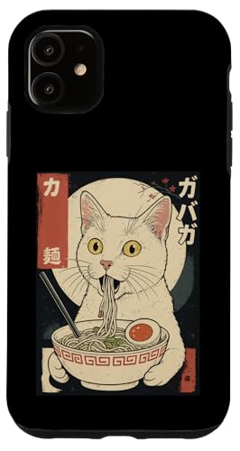 Kawaii White Cat Eating Ramen Noodles Japanese Hülle für iPhone 11 Kawaii White Cat Eating Ramen Noodles Japanese Hülle für iPhone 11 von Kawaii Cat Eating Ramen Noodles Apparel
