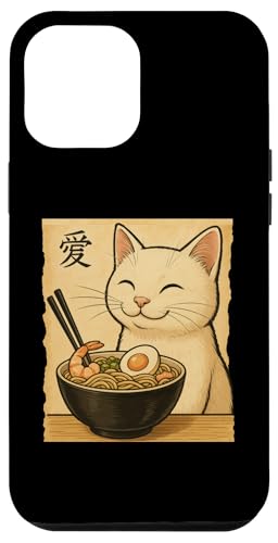 Kawaii White Cat Eating Ramen Noodles Japanese Hülle für iPhone 12 Pro Max Kawaii White Cat Eating Ramen Noodles Japanese Hülle für iPhone 12 Pro Max von Kawaii Cat Eating Ramen Noodles Apparel