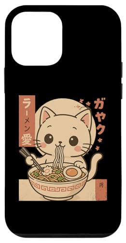 Kawaii White Cat Eating Ramen Noodles Japanese Hülle für iPhone 12 mini Kawaii White Cat Eating Ramen Noodles Japanese Hülle für iPhone 12 mini von Kawaii Cat Eating Ramen Noodles Apparel