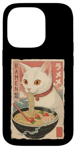 Kawaii White Cat Eating Ramen Noodles Japanese Hülle für iPhone 14 Pro Kawaii White Cat Eating Ramen Noodles Japanese Hülle für iPhone 14 Pro von Kawaii Cat Eating Ramen Noodles Apparel