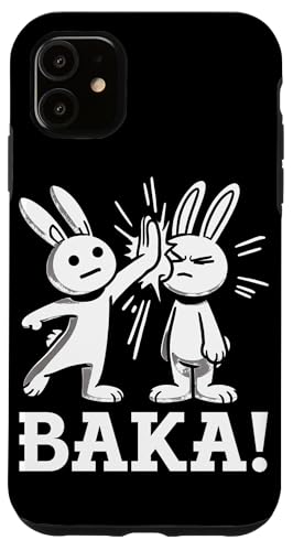 Baka Hase Slap Anime Manga Japanischer Otaku Grafik Hülle für iPhone 11 von Kawaii Japanische Kultur Kleidung für Otakus