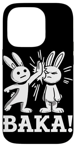 Baka Hase Slap Anime Manga Japanischer Otaku Grafik Hülle für iPhone 14 Pro von Kawaii Japanische Kultur Kleidung für Otakus