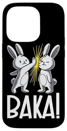 Baka Hase Slap Anime Manga Japanischer Otaku Grafik Hülle für iPhone 14 Pro von Kawaii Japanische Kultur Kleidung für Otakus