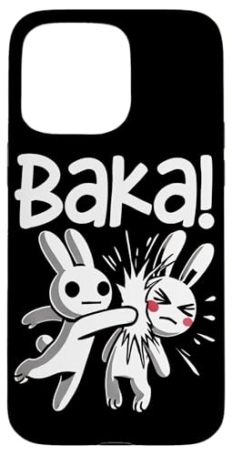 Baka Hase Slap Anime Manga Japanischer Otaku Grafik Hülle für iPhone 15 Pro Max von Kawaii Japanische Kultur Kleidung für Otakus